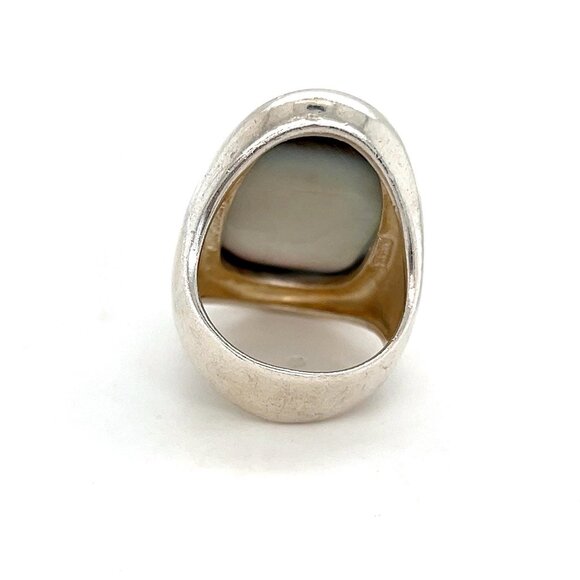 Gorgeous Silver 925 Pearl Ring - Picture 4 of 8